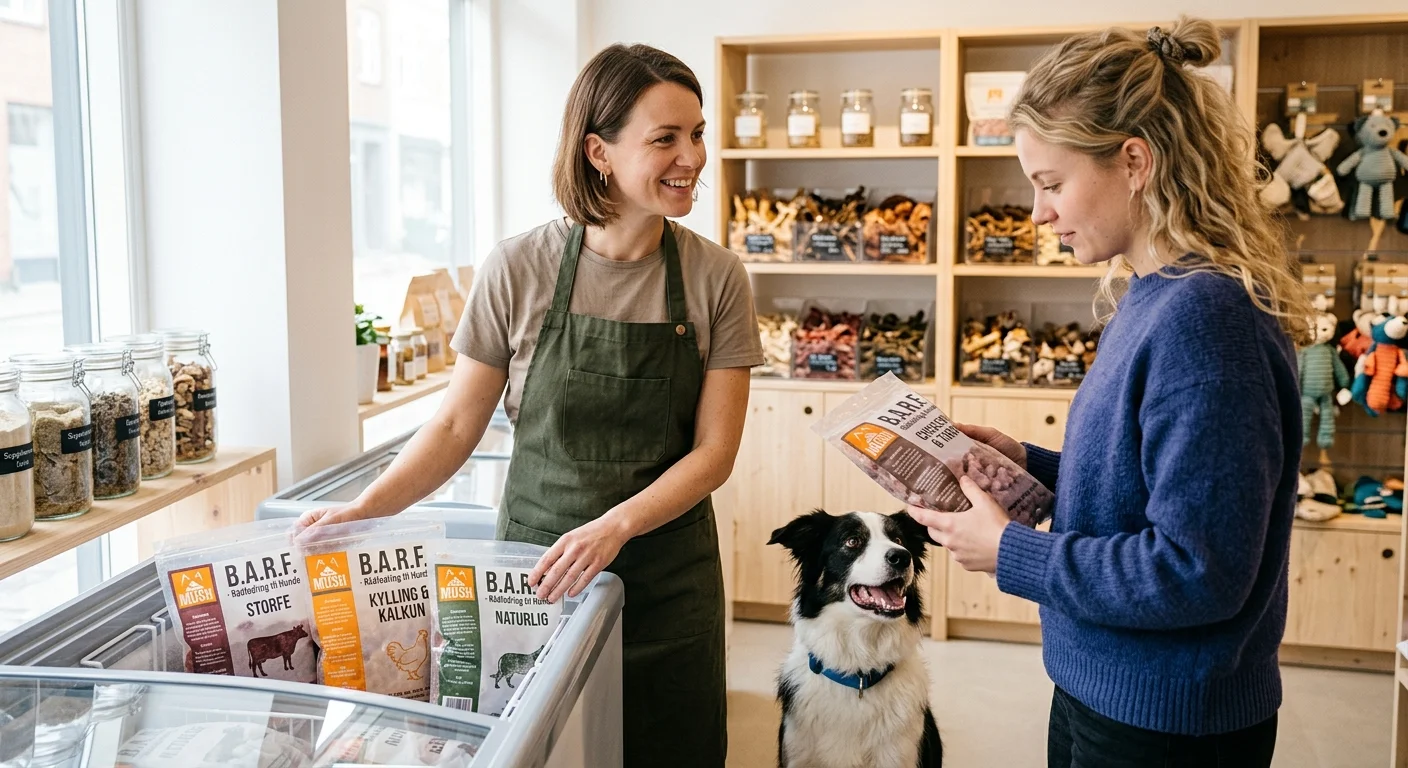 Sådan starter du med råfodring - tips til nye MUSH brugere