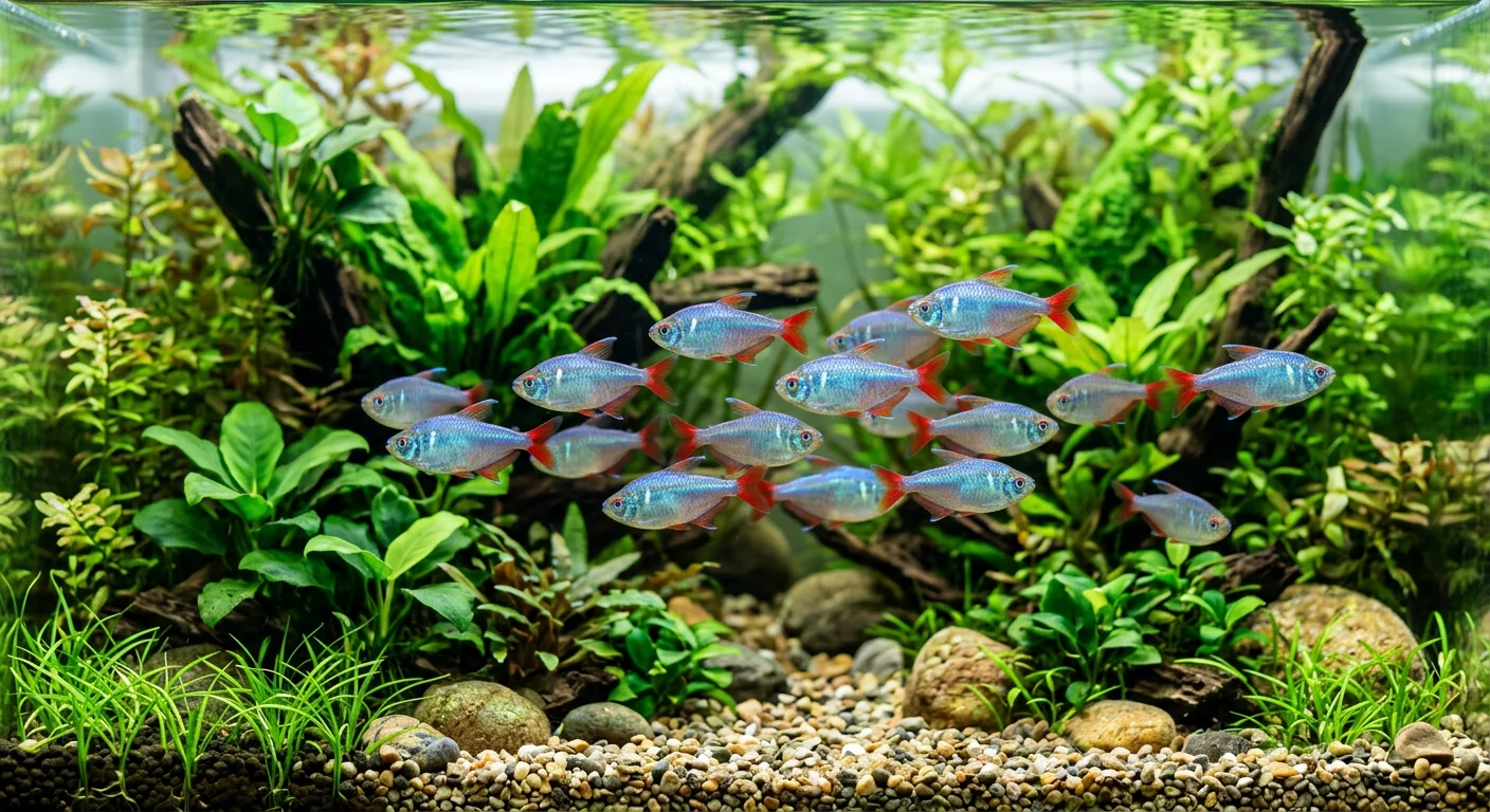 Colombiansk Tetra (Hyphessobrycon columbianus)