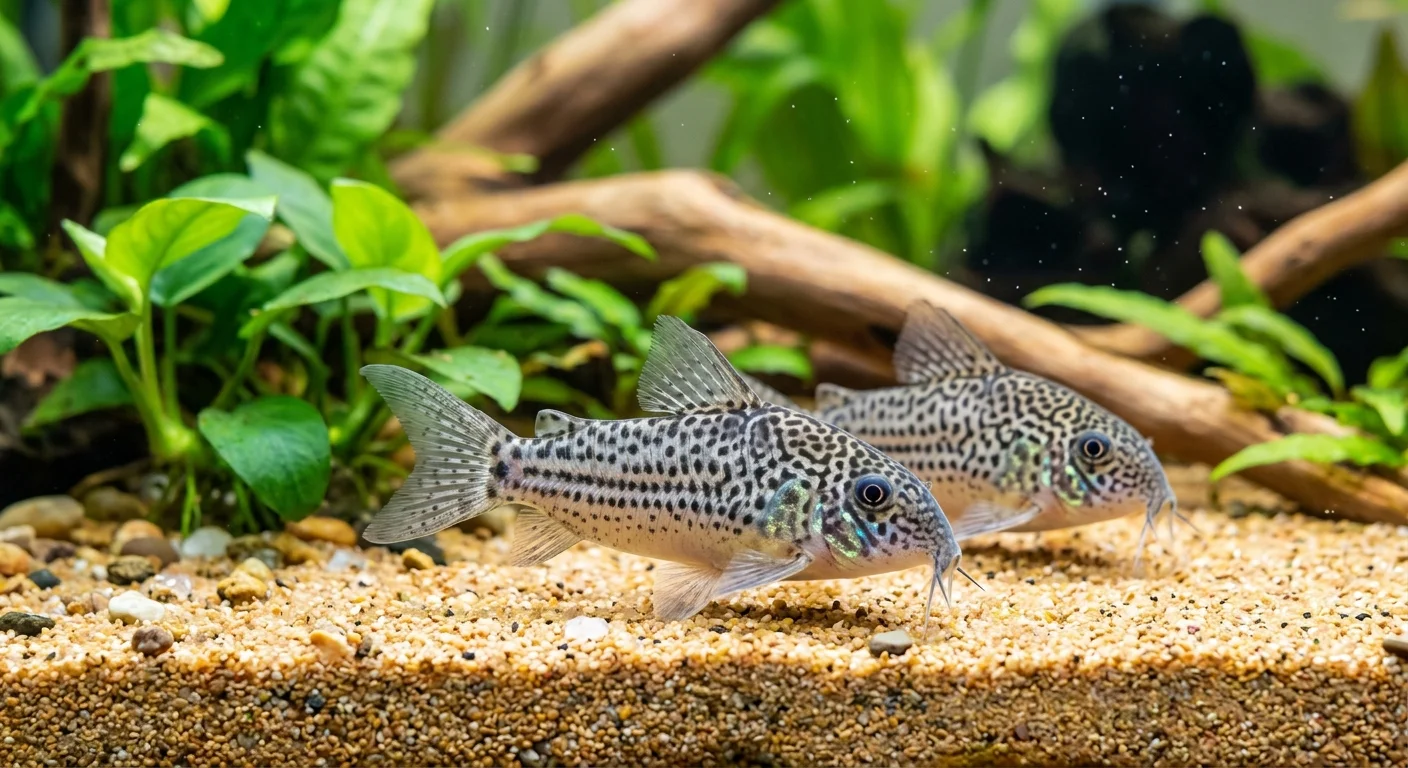 Pansermalle Corydoras Julii Leopard – Den charmerende leopard til dit akvarium
