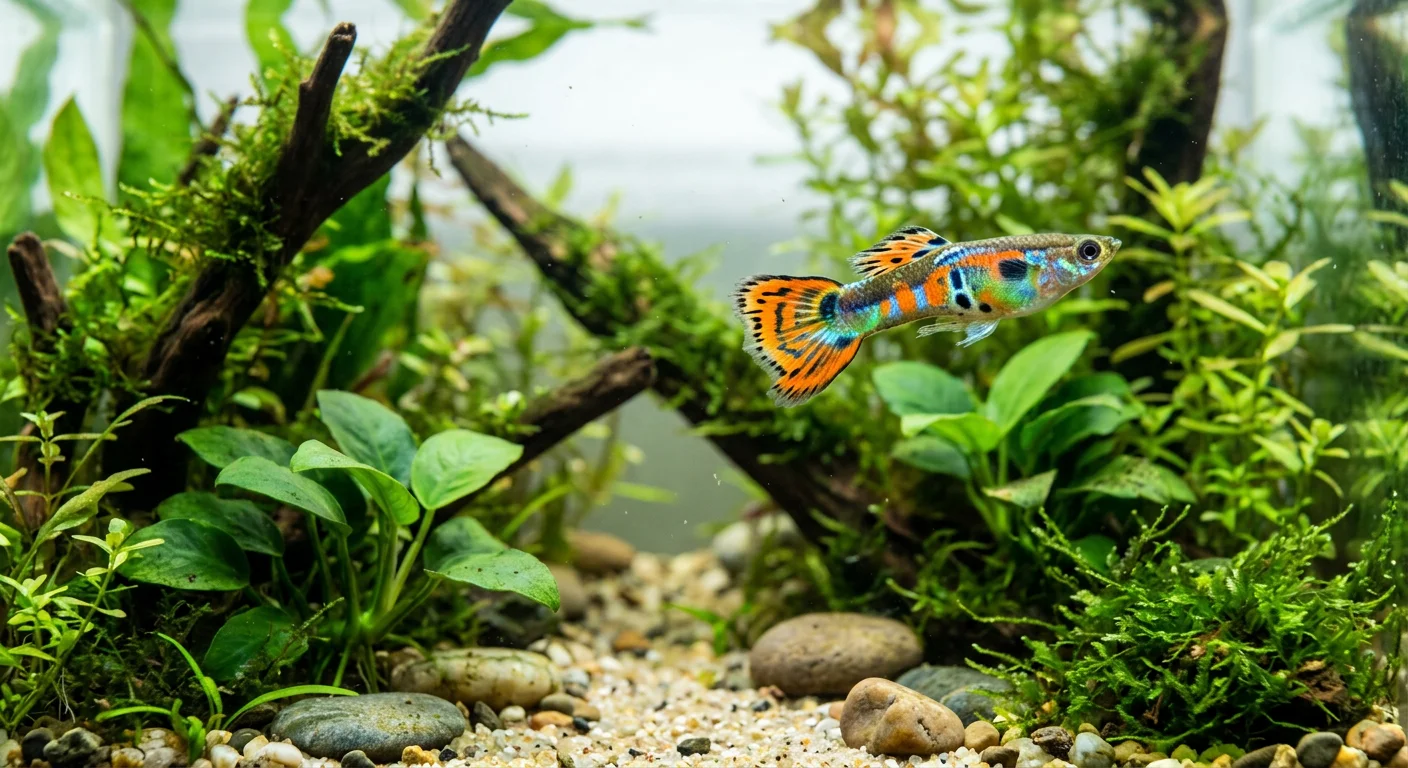 Endlers guppy (Poecilia reticulata)