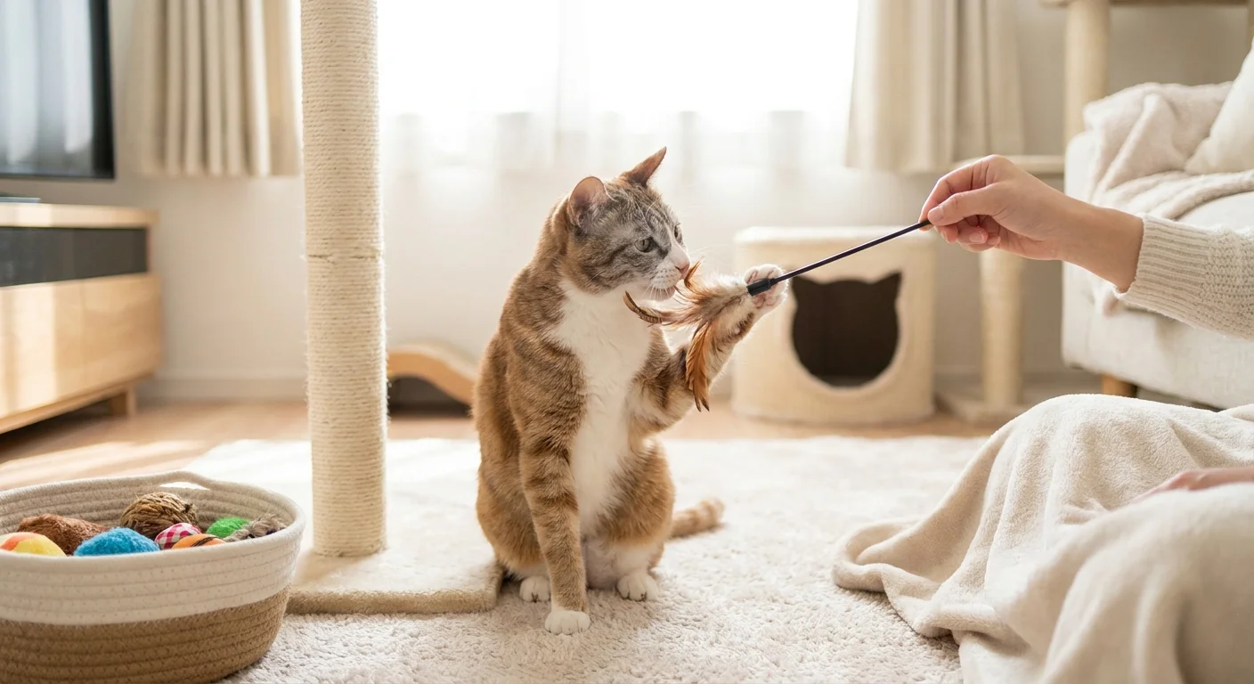 Når katten bliver ældre: Derfor er aktivering stadig vigtigt
