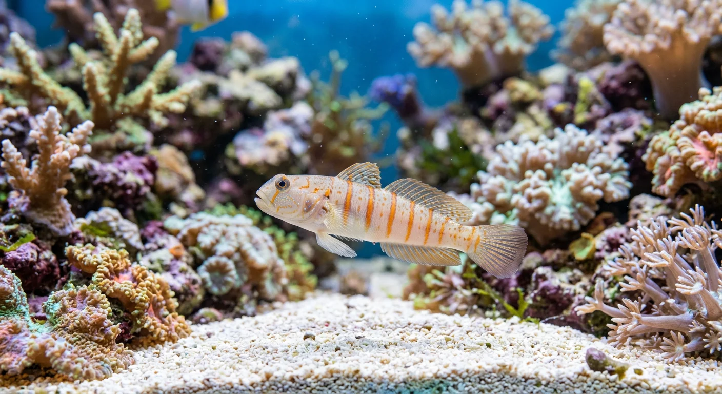 Orangestribet Gobi (Amblygobius decussatus)