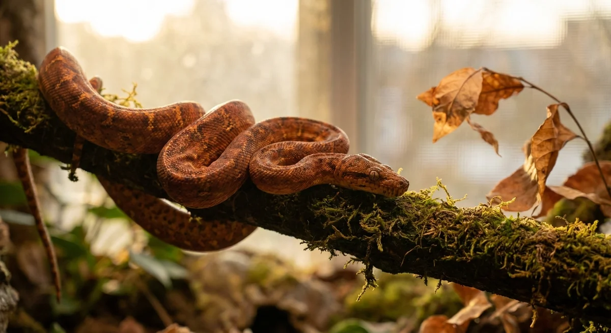 Amazonas træboa (Corallus hortulanus) – Din komplette plejeguide