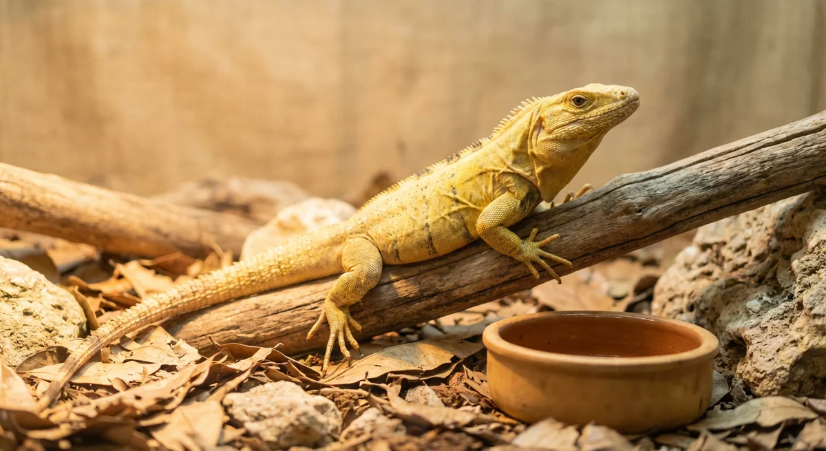 Mexicansk tornsvansleguan (Ctenosaura pectinata)