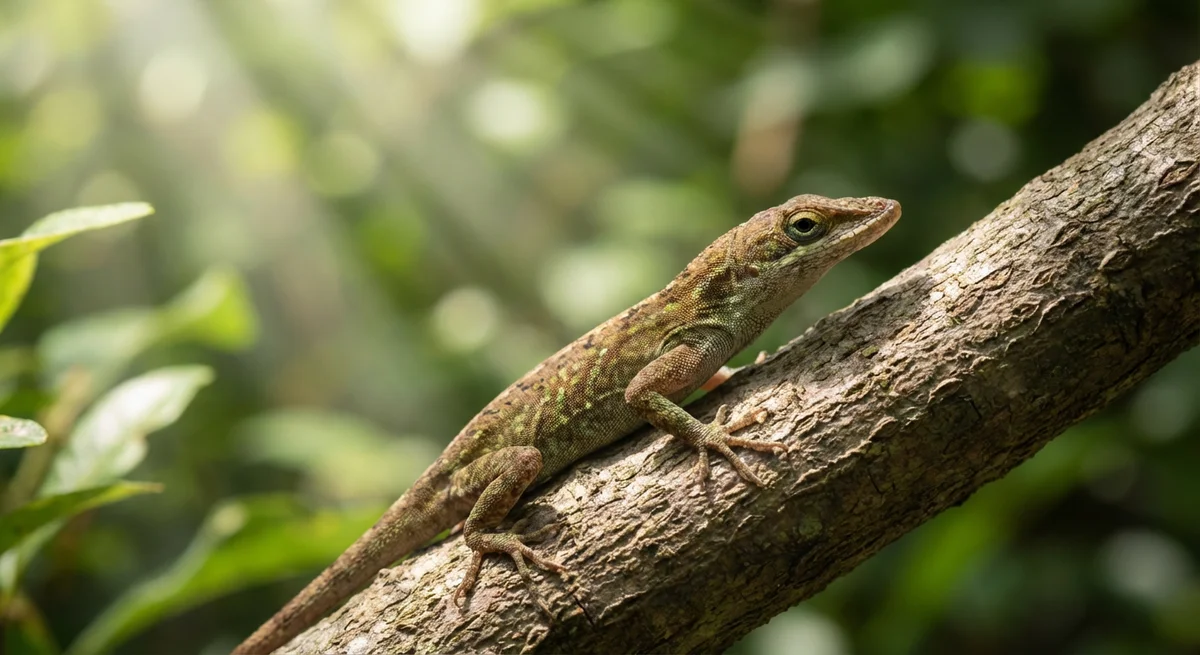 Bark-anole (Anolis distichus) – Den ultimative plejevejledning