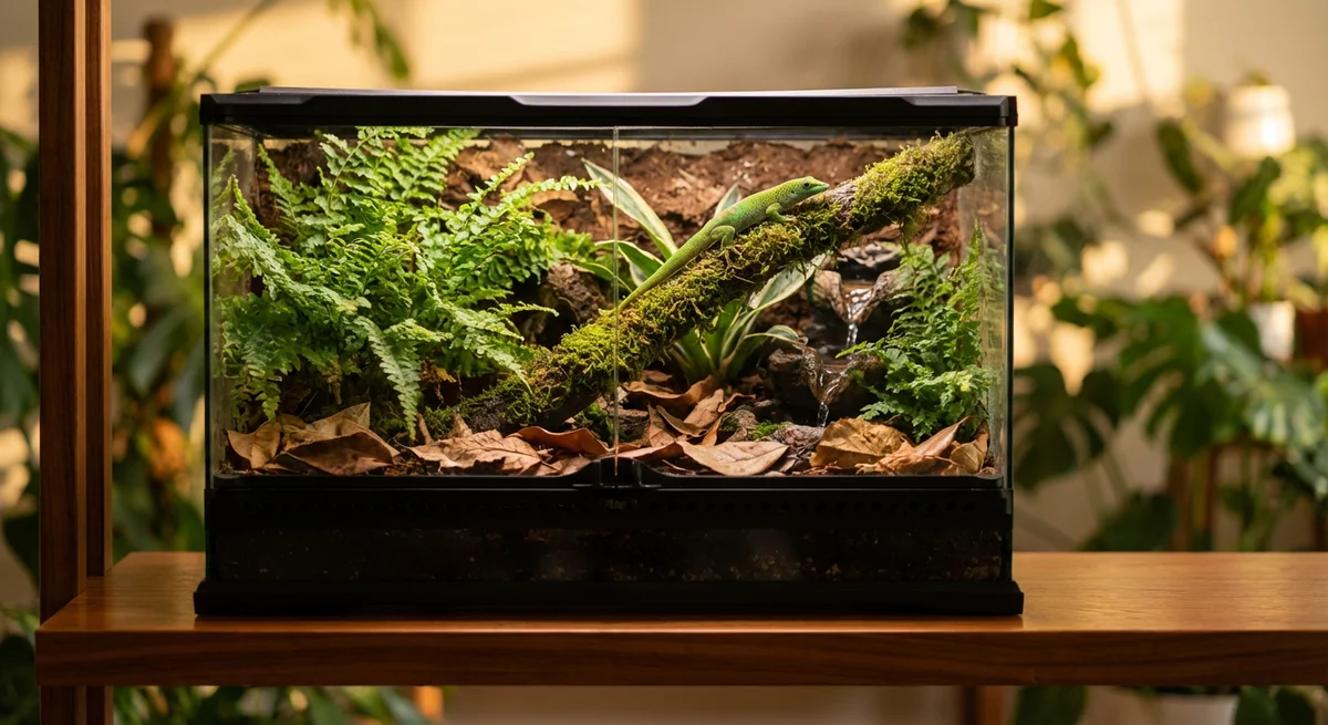 Bioaktive terrarier og naturlige miljøer