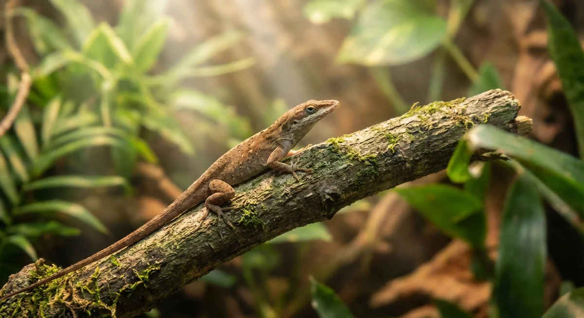 Brun anole (Anolis sagrei) – Din komplette plejeguide