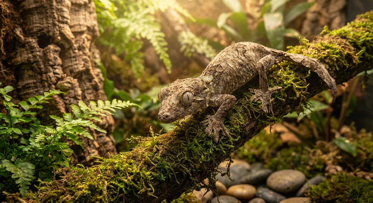 Henkel's bladhalet gecko (Uroplatus henkeli)