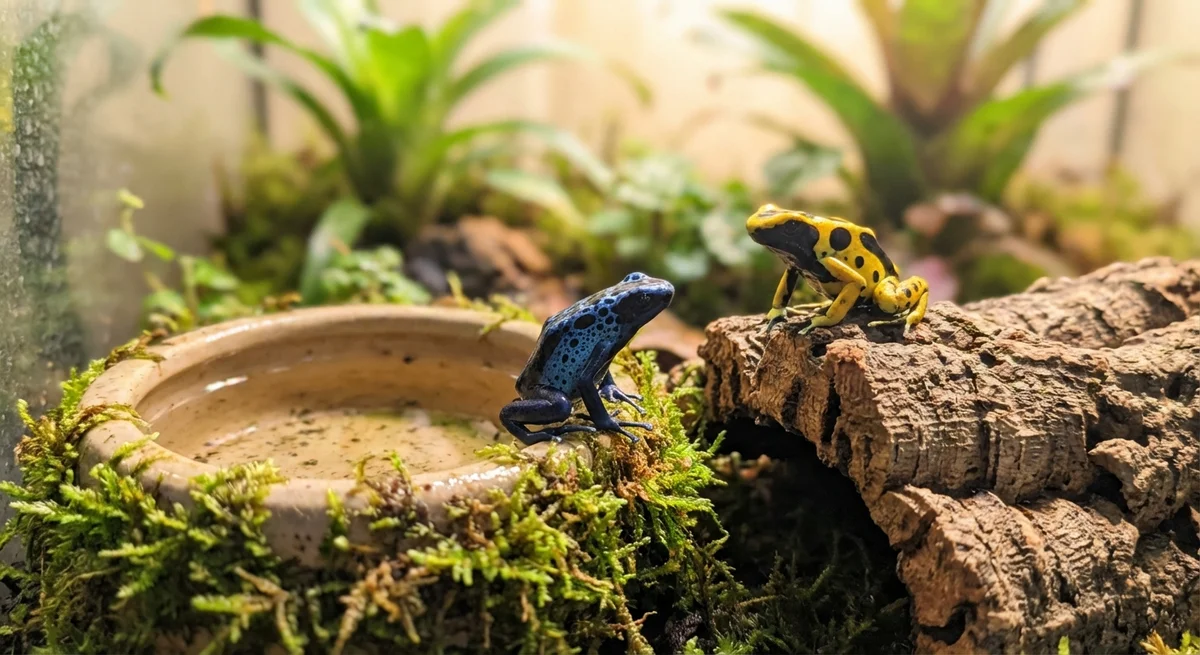 Giftpilfrøer (Dendrobatidae-arter): Din komplette plejeguide