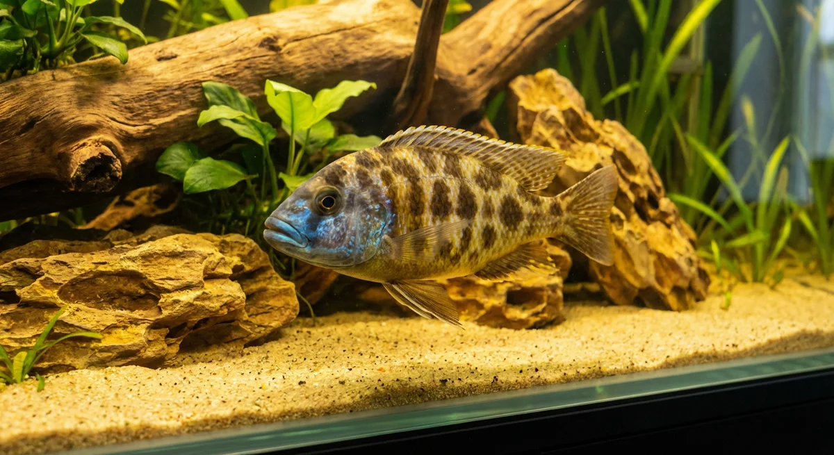 Giraf cichlide (Nimbochromis venustus)