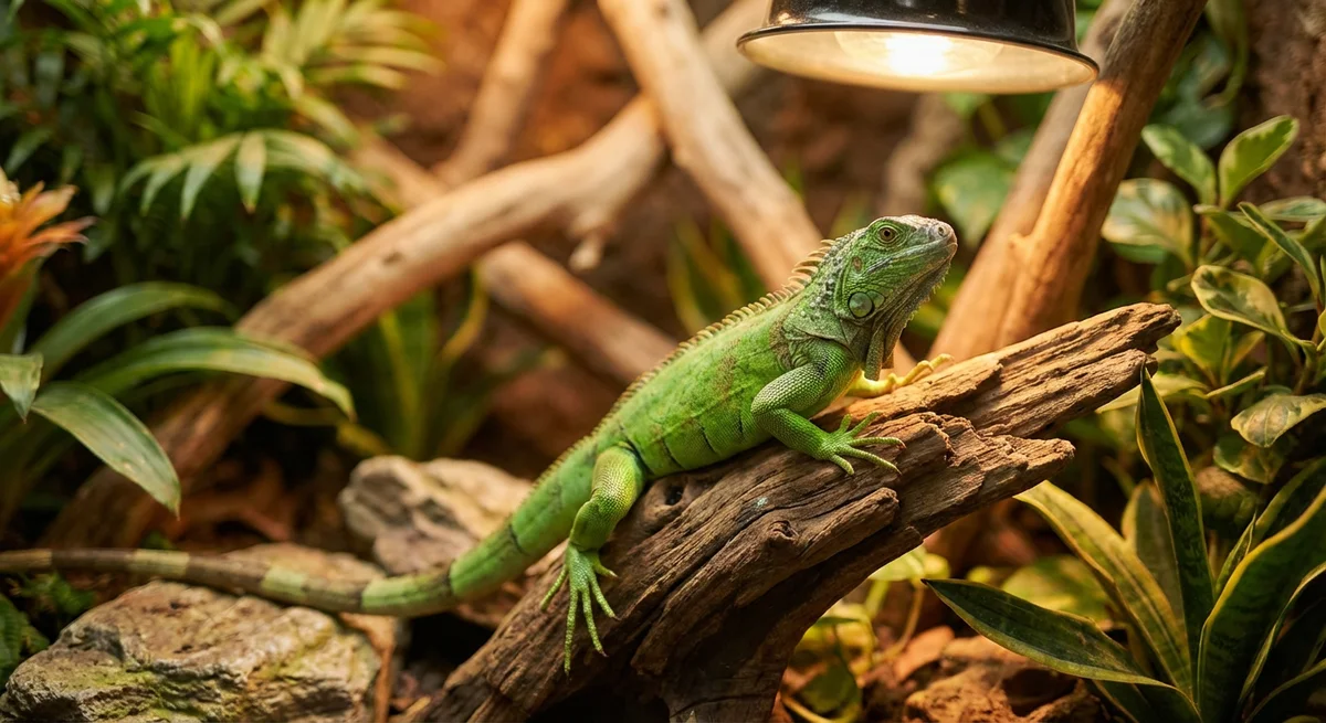 Grøn leguan (Iguana iguana) – Alt hvad du skal vide om pleje