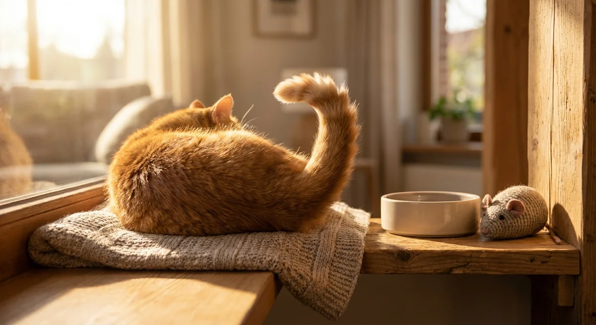 Hvorfor ryster min kat med halen? – Sådan tolker du kattens signaler