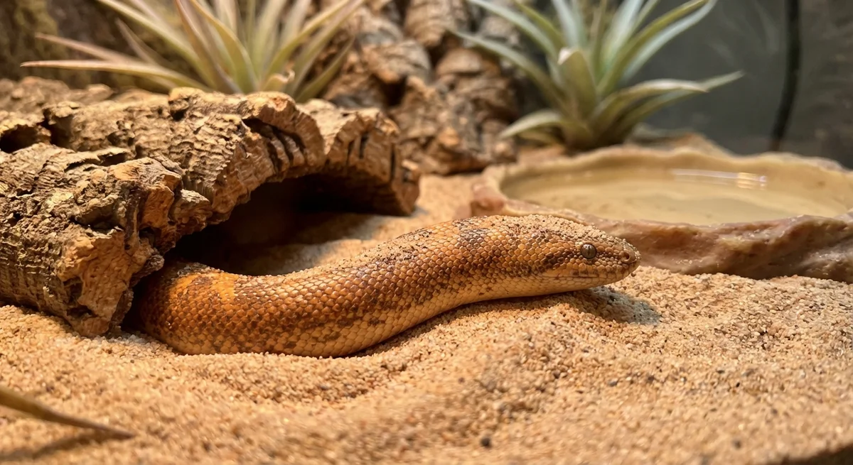 Kenyansk sandboa (Eryx colubrinus) – Din komplette plejeguide