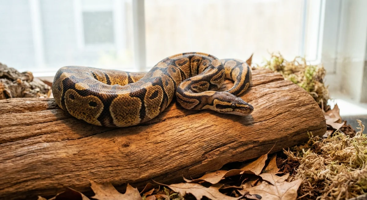 Kongepython (Python regius) – Den rolige slange til begyndere og erfarne