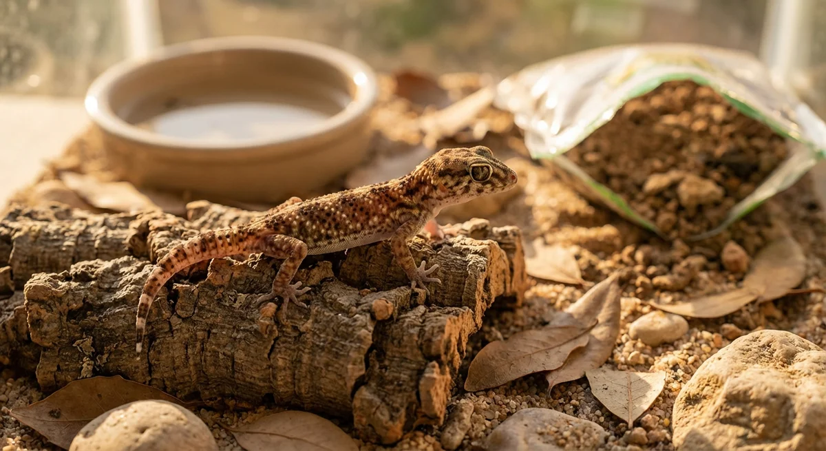 Madagaskar jordgekko – Begyndervenlig bundlevende gekko
