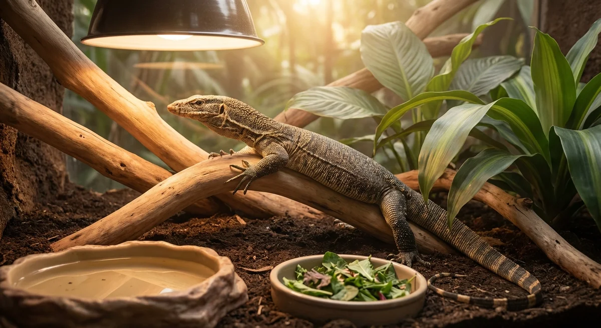 Mangrovevaran (Varanus indicus) – Din komplette guide til pleje