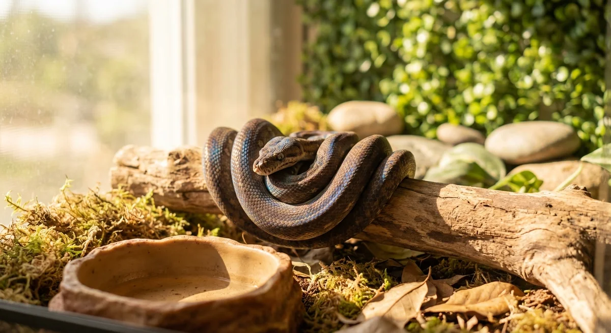 Ametyst python (simalia amethistina)