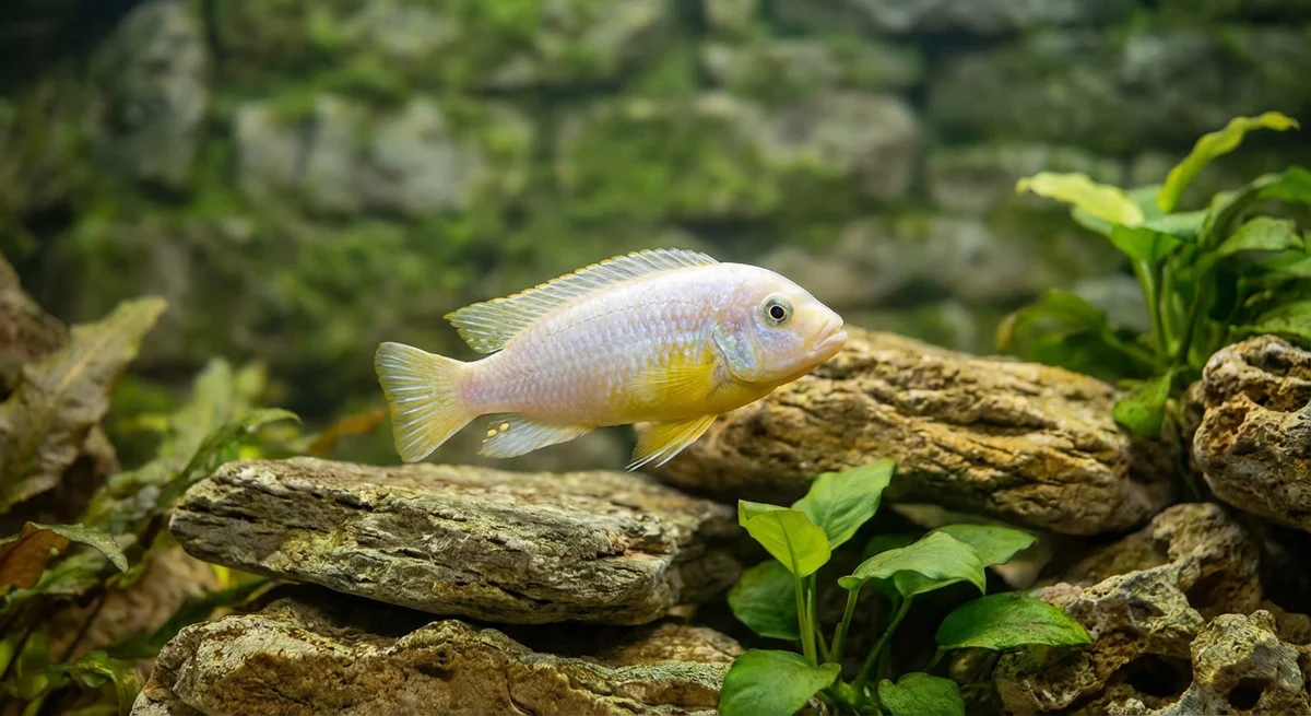 Perlemor Cichlide (Labidochromis sp. Perlmutt)