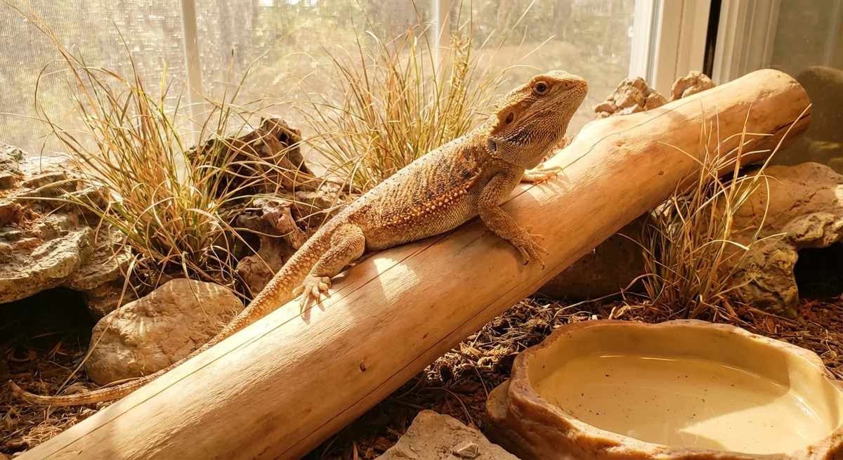 Skægagame (Pogona vitticeps) – Den perfekte begynder-reptil