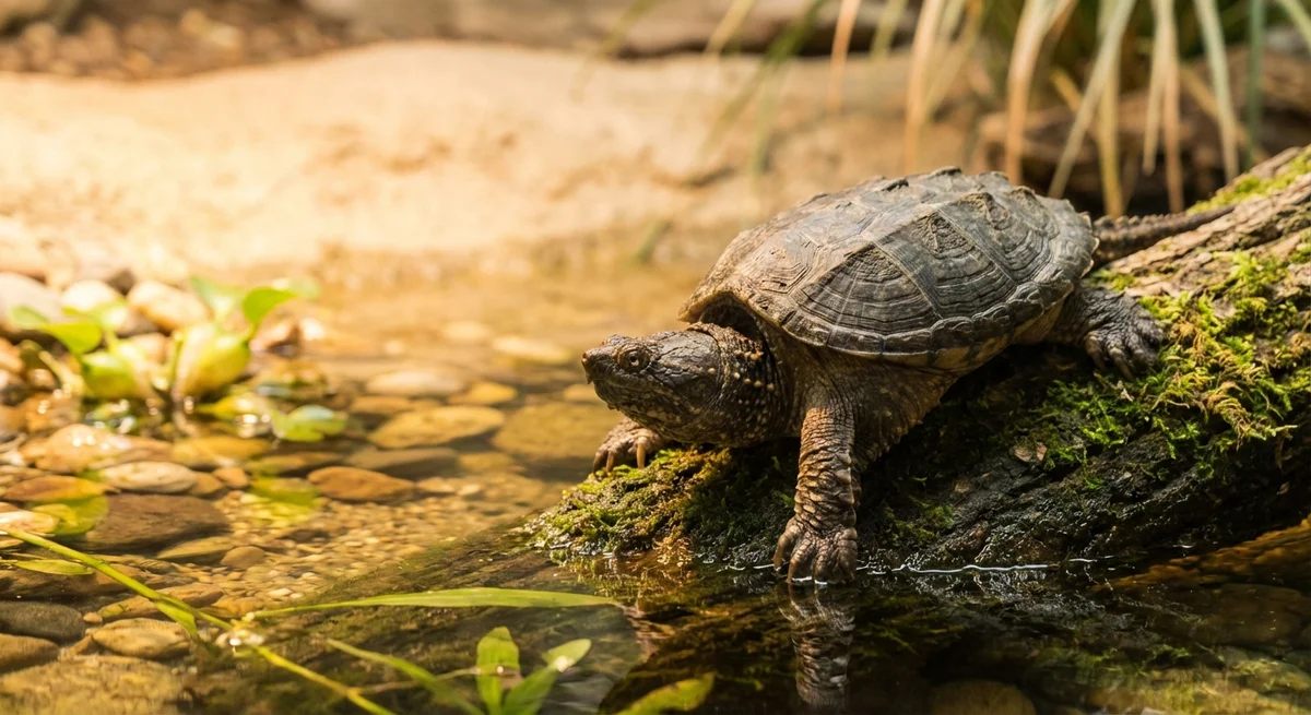 Snapskildpadde (Chelydra serpentina) – Komplet plejeguide
