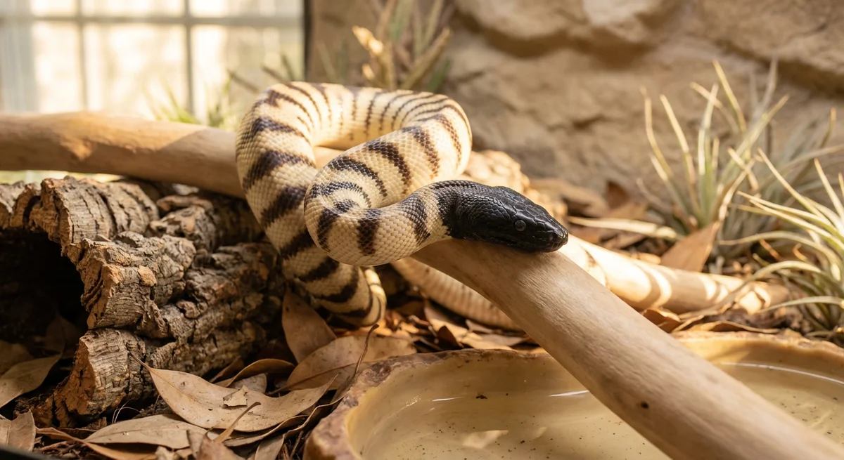 Sorthovedet Python (Aspidites melanocephalus) – Din komplette plejeguide