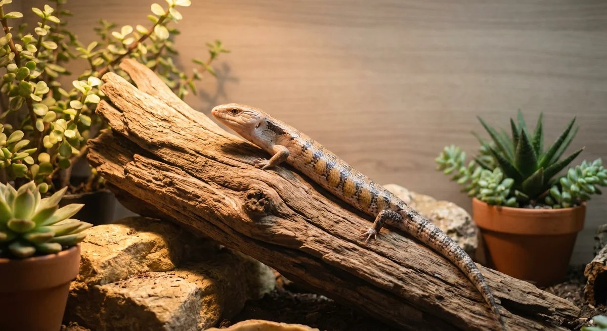 Østlig Blå Tungeskinkt (Tiliqua scincoides)