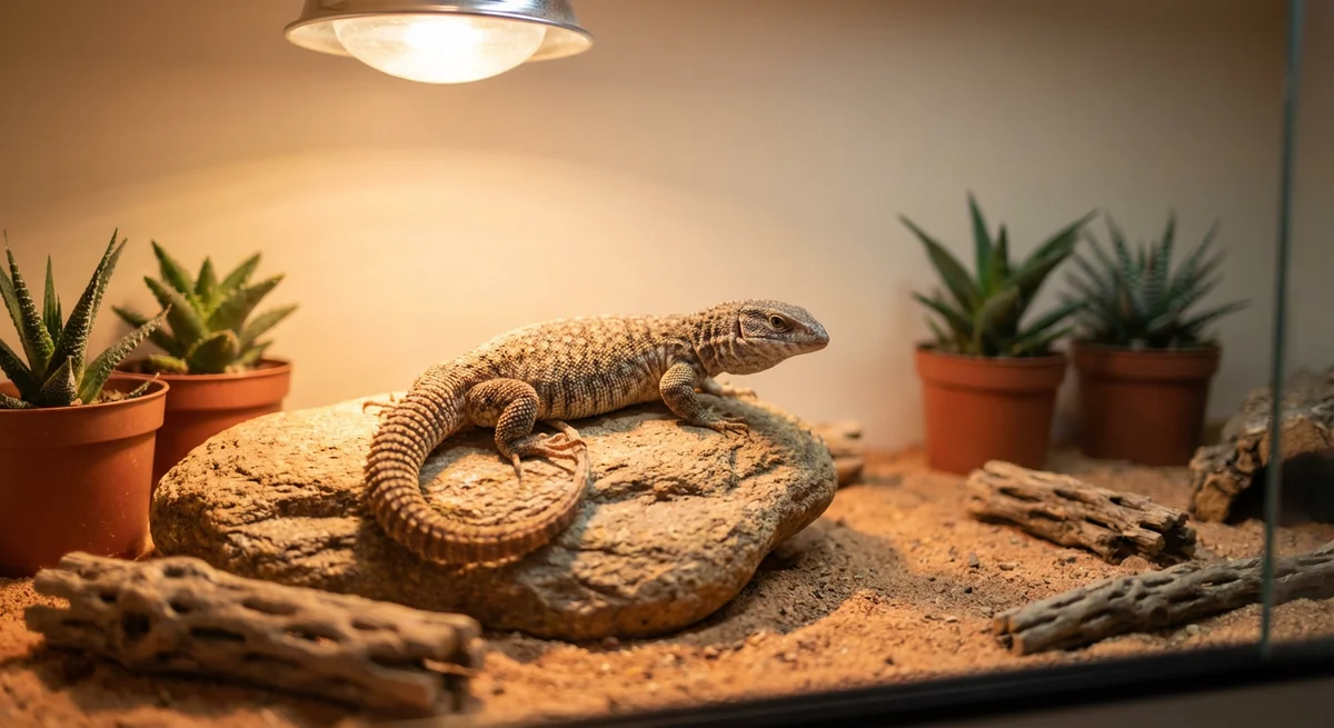 Tornhalevaran (Varanus acanthurus) – Din komplette plejeguide