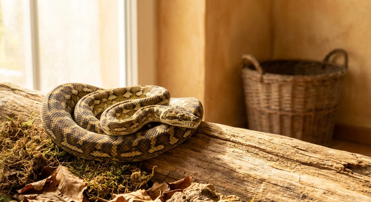 Tæppepython (Morelia spilota)