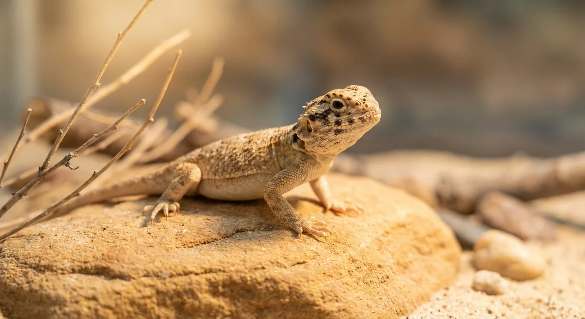 Tudse-hovedet agama (Phrynocephalus spp.)