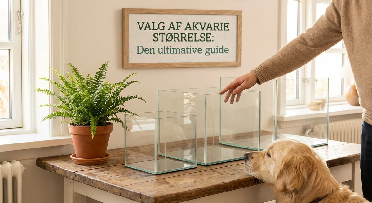 Valg af akvarie størrelse: Den ultimative guide