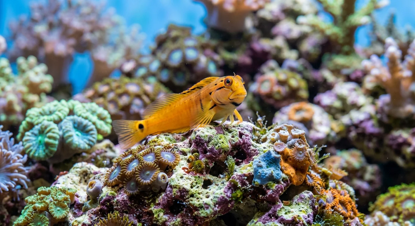 Haleplet Blenny (Ecsenius stigmatura)