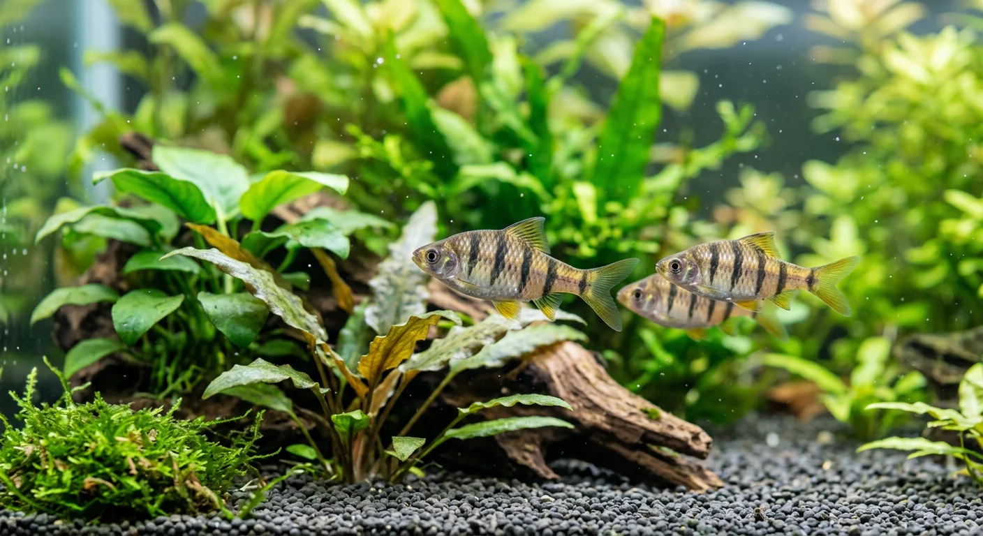 Ottebåndet barbe (Eirmotus octozona) – Plejeguide til akvariet