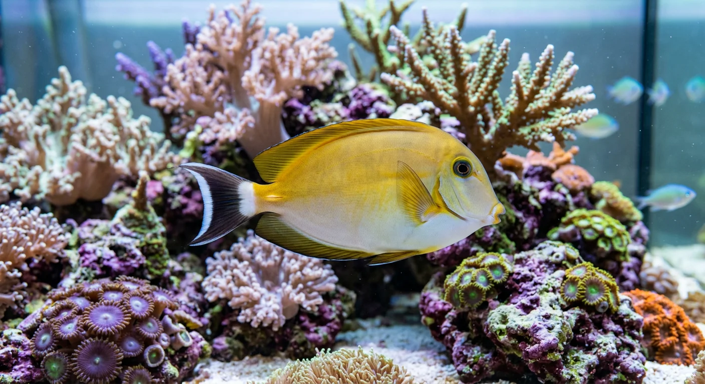 Acanthurus tristis kirurgfisk