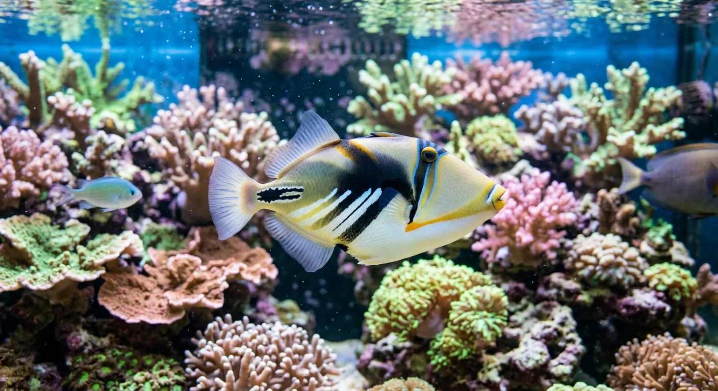 Rhinecanthus assasi - Arabisk Picasso Aftrækker