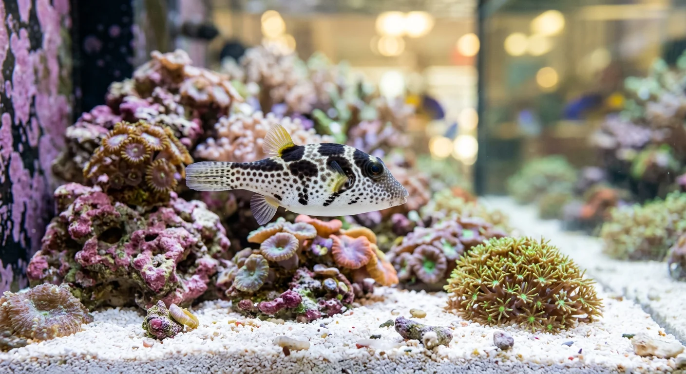 Saddel-Kuffertfisk (Canthigaster valentini) – Din komplette plejeguide