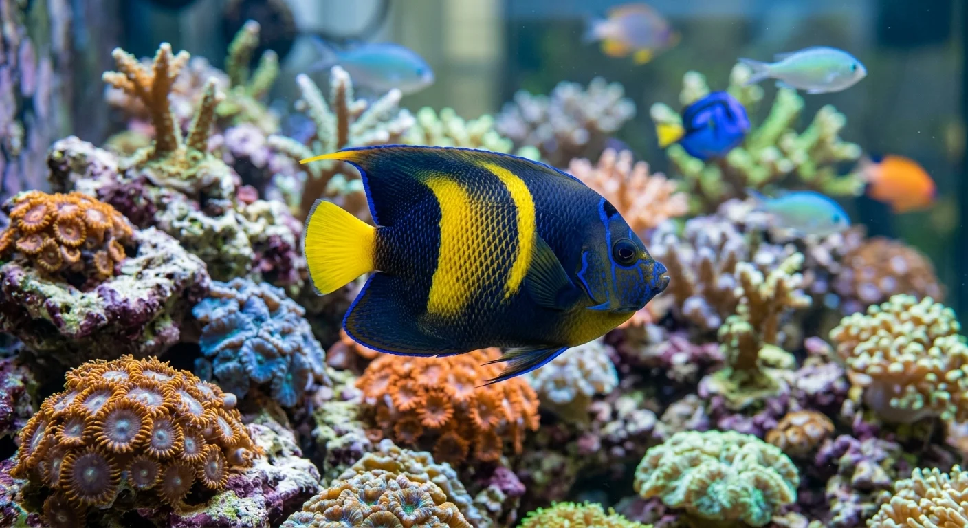 Pomacanthus asfur – Arabisk kejserfisk