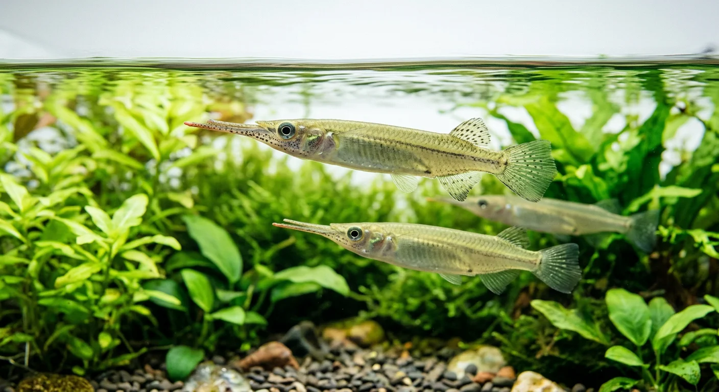 Lille halvnæb (Dermogenys pusillus)