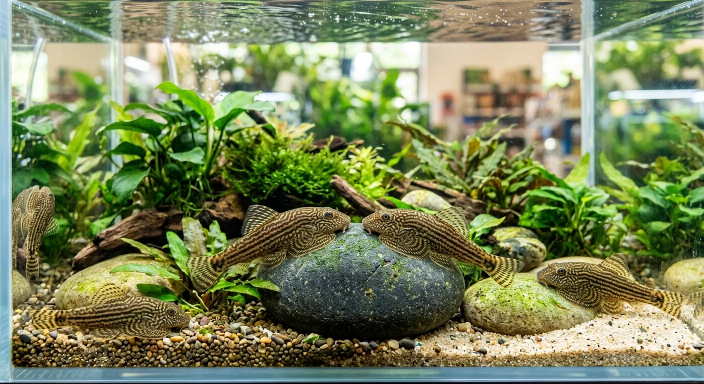 Pragt Finnesuger (Sewellia lineolata)
