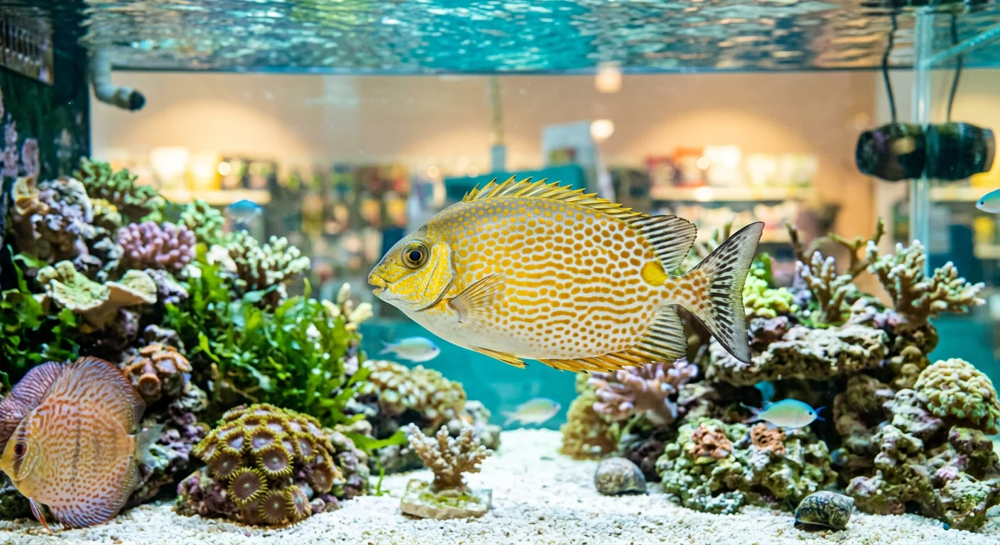 Siganus guttatus kirurgfisk – Din komplette plejeguide