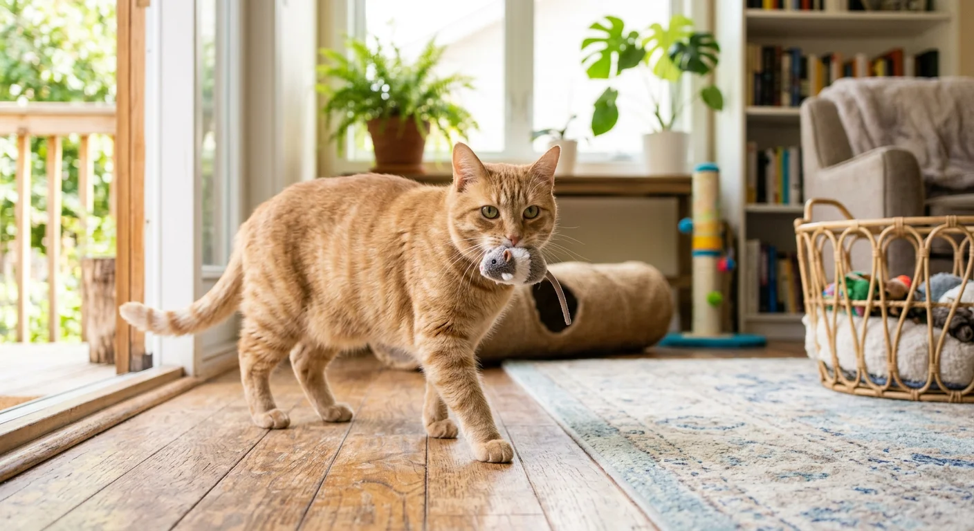 Hvorfor bringer min kat døde dyr hjem?