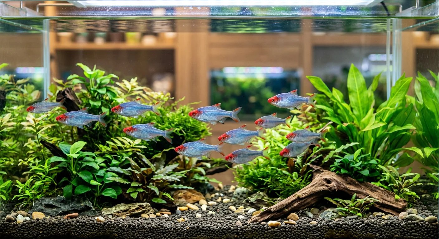 Rødmunds Rasbora (Sawbwa resplendens) – Plejeguide til akvariet