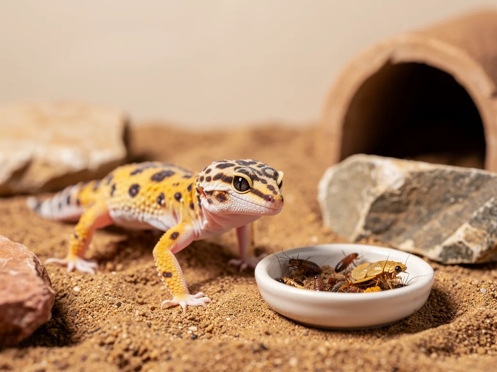 Hvorfor spiser min gekko ikke?