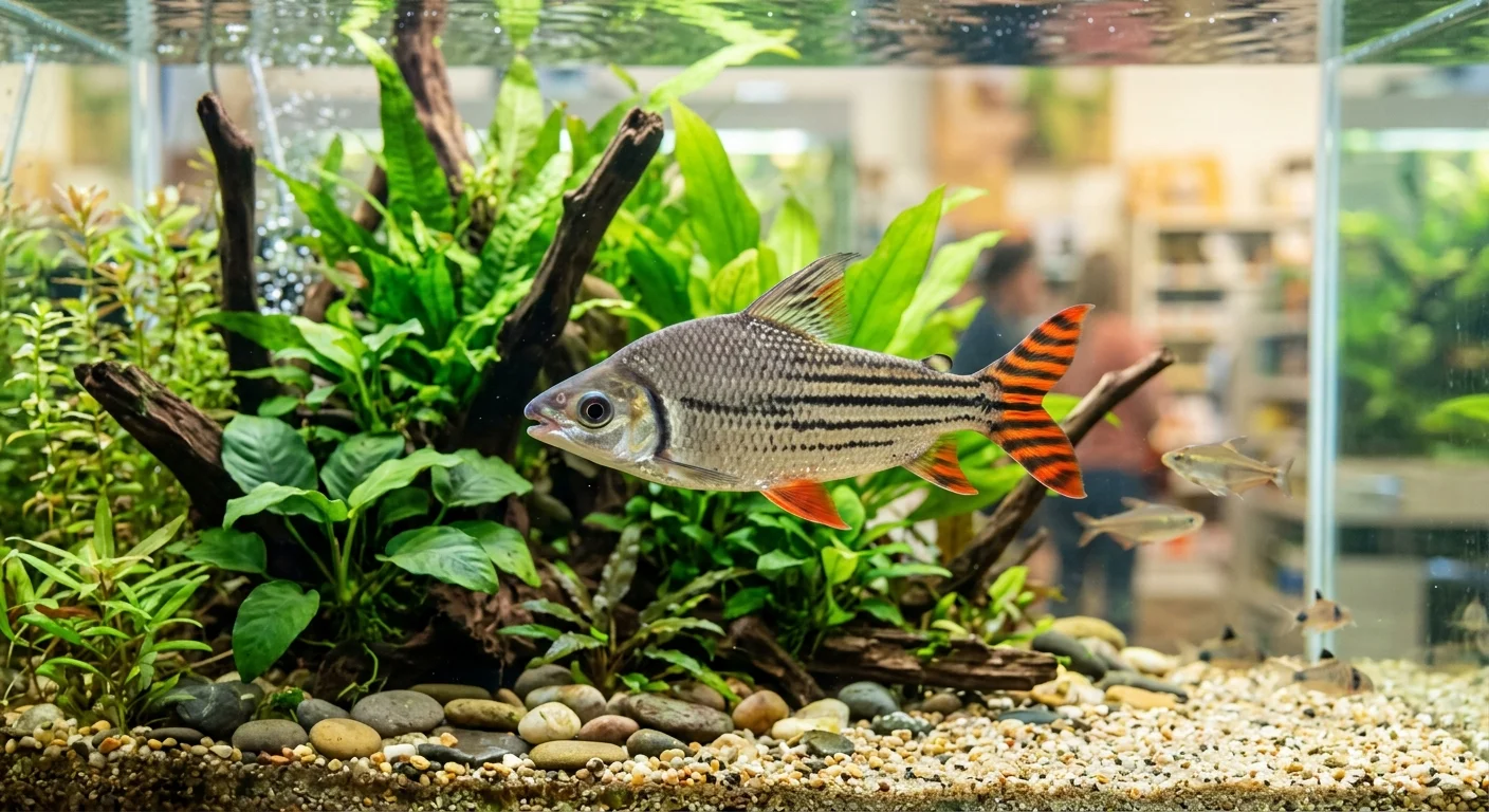 Flagtail Prochilodus (Semaprochilodus insignis) – Den flagstjertede algefresser