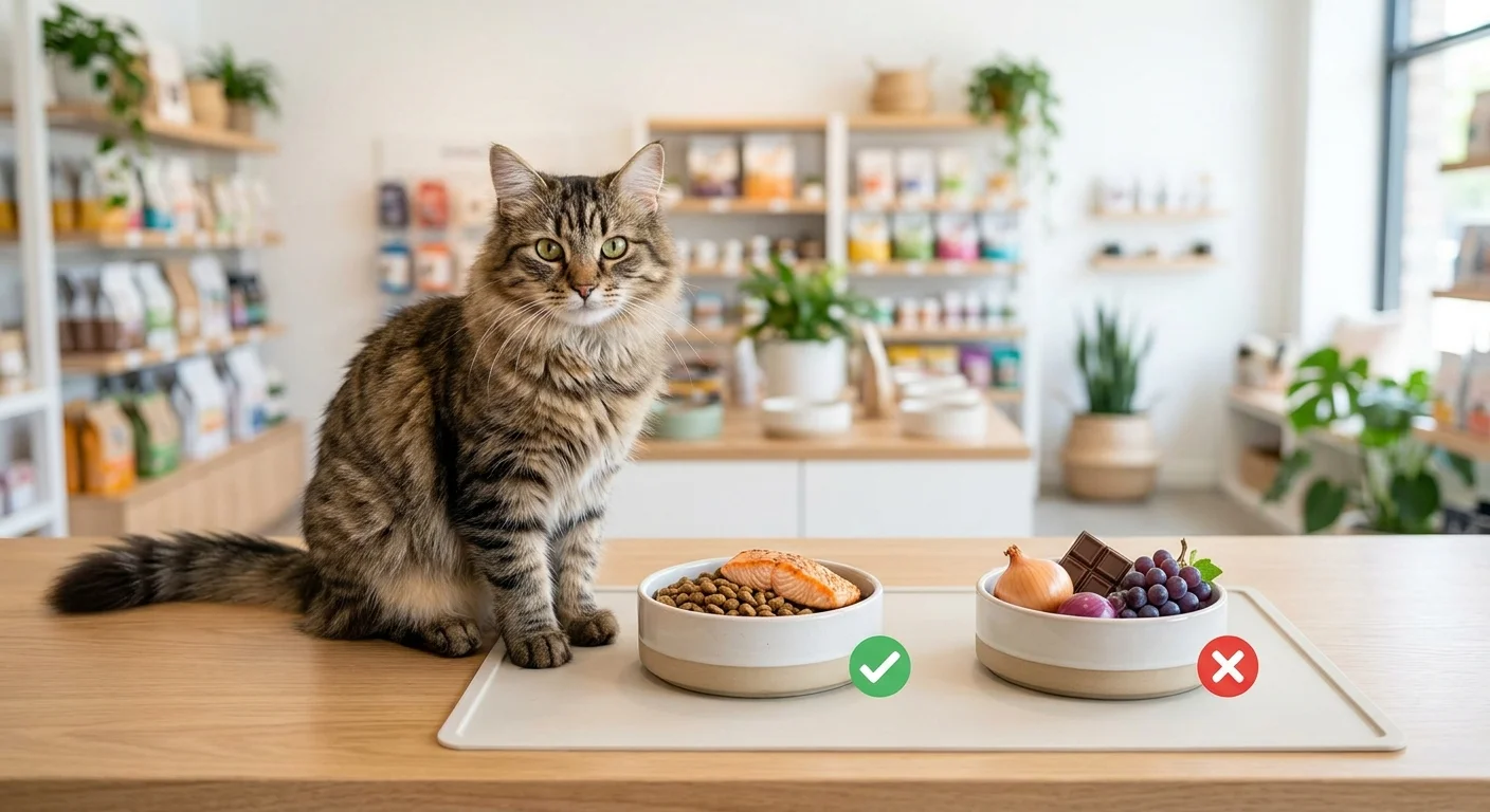Hvad må katte spise - og hvad skal de holde sig fra?