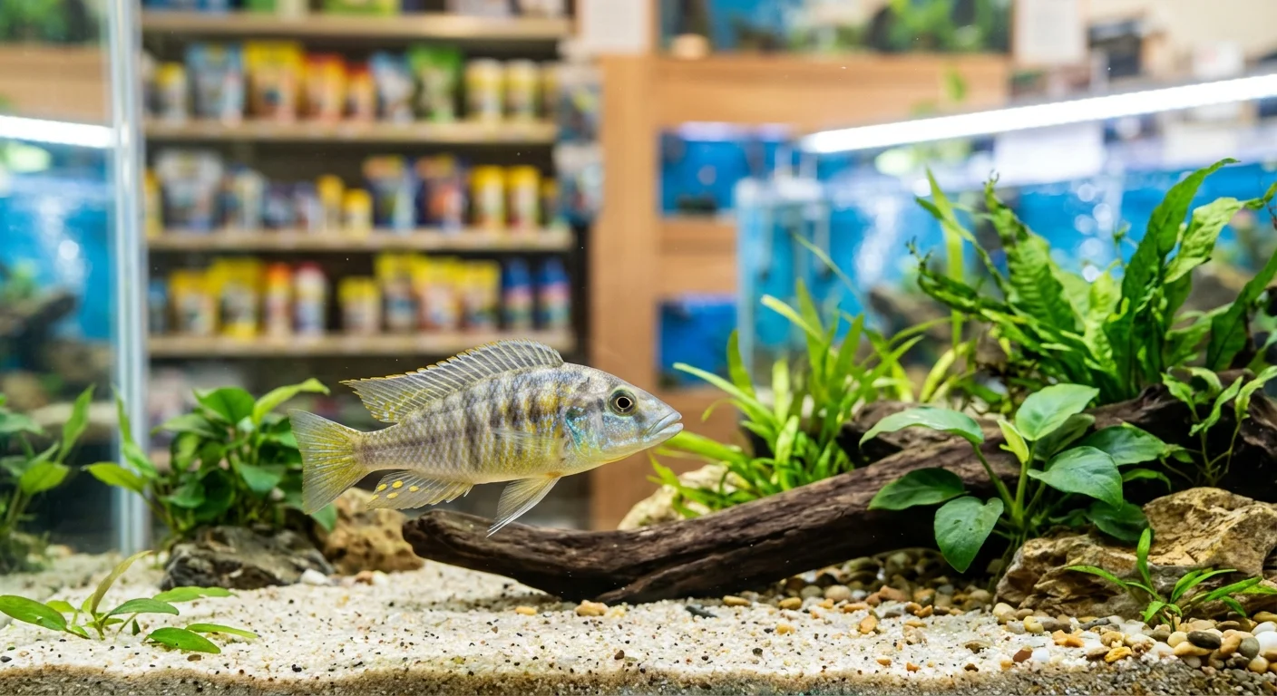 Fossorochromis rostratus - Rostratus, den imponerende sanddykker