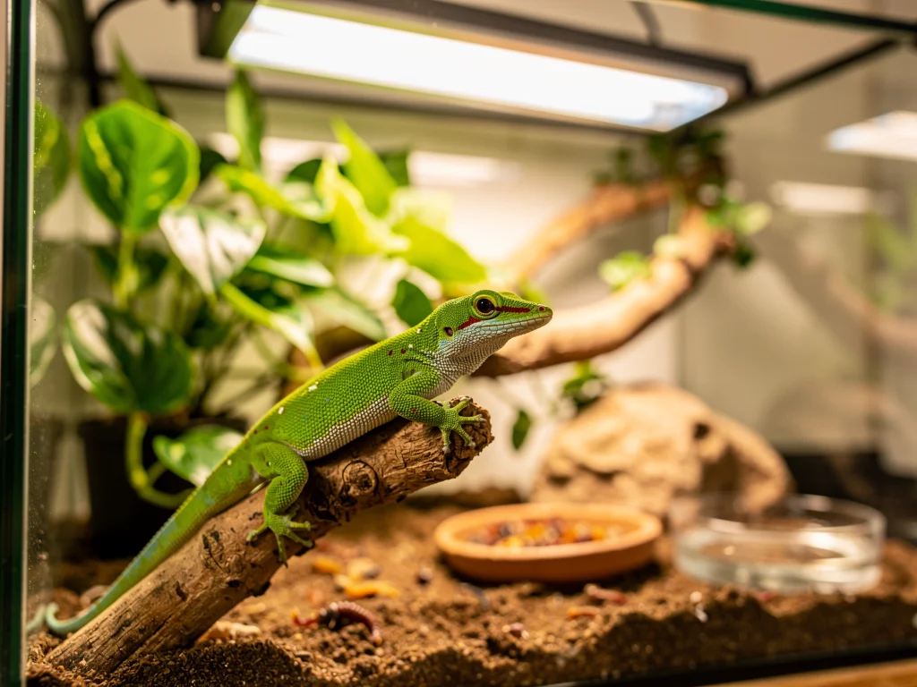 Daggekko – Hold, UVB, fodring og terrarium