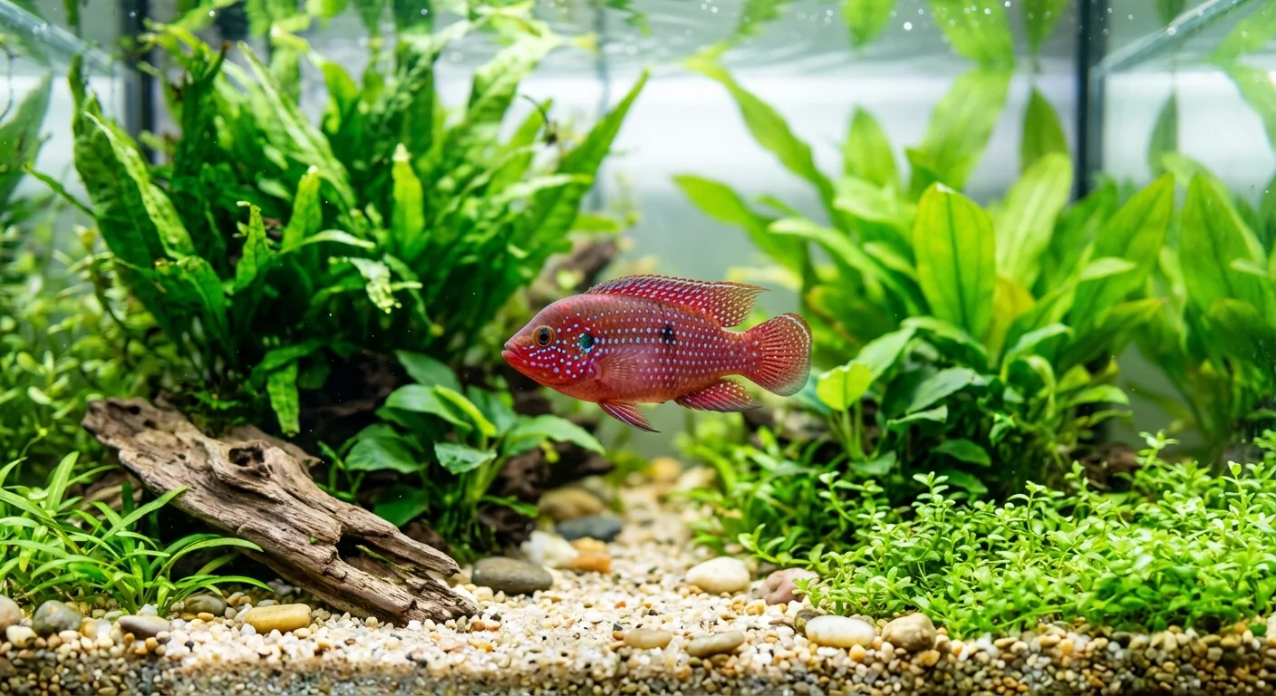 Hemichromis sp. Moanda – Den smukke juvelcichlide fra Congo
