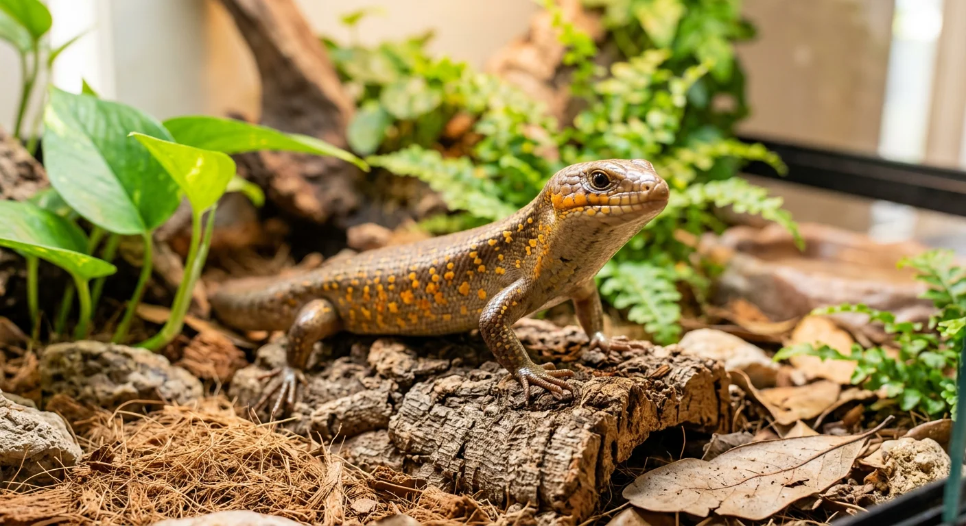 Berberskink (Eumeces schneiderii) – Din guide til pleje og hold