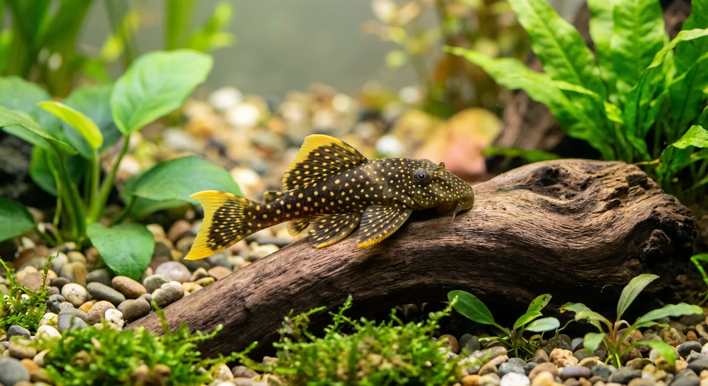 Golden Nugget Malle L081 (Baryancistrus xanthellus) – Din komplette plejeguide