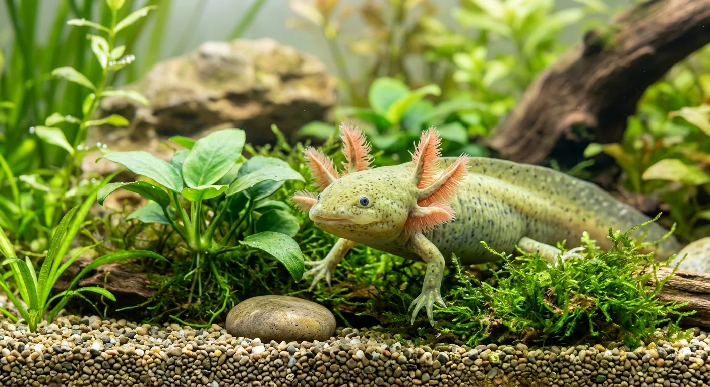 Axolotl (Ambystoma mexicanum Green) – det evige larvestadie i akvariet